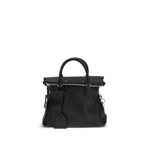 Margiela Black Calf Leather Bos Taurus Women's Handbag